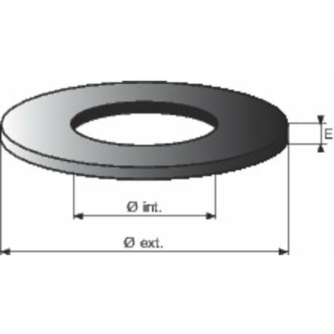 Geberit – Rondelle en caoutchouc 70x40x3 – Pour remplacement de joint de soupape – Épaisseur 3mm – Compatible avec divers modèles de soupapes