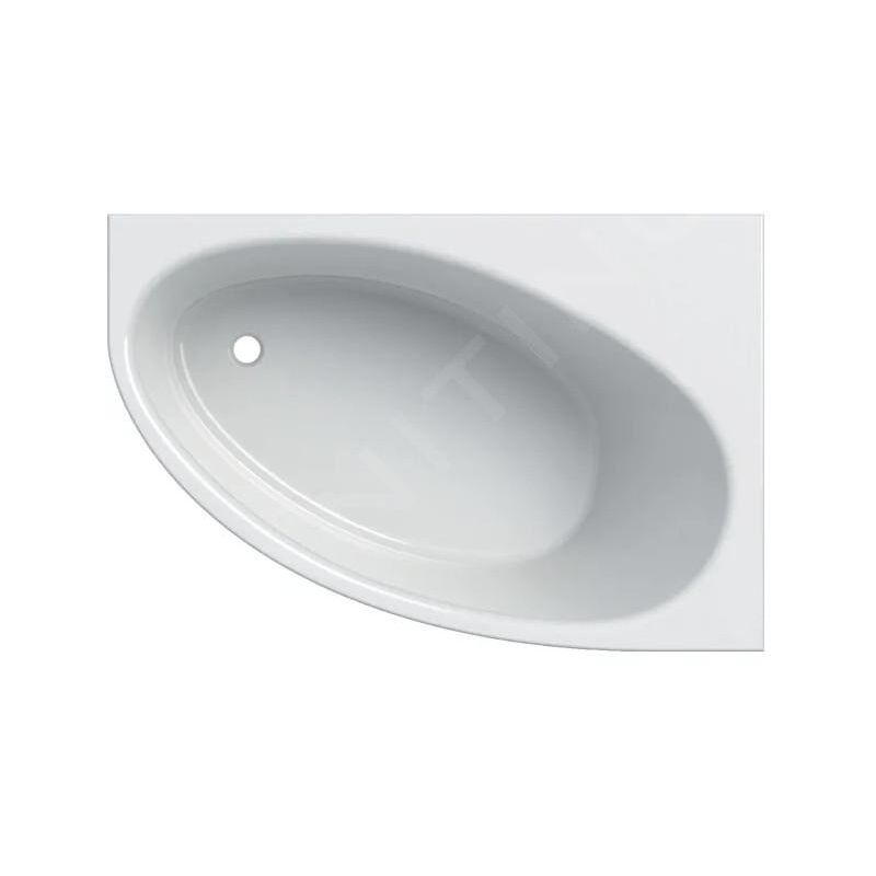 Selnova - Baignoire d'angle 1400x1000x460 mm, droit, blanc 554.271.01.1 - Geberit