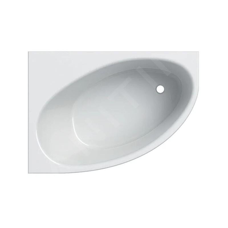 Selnova - Baignoire d'angle 1400x1000x466 mm, gauche, blanc 554.270.01.1 - Geberit