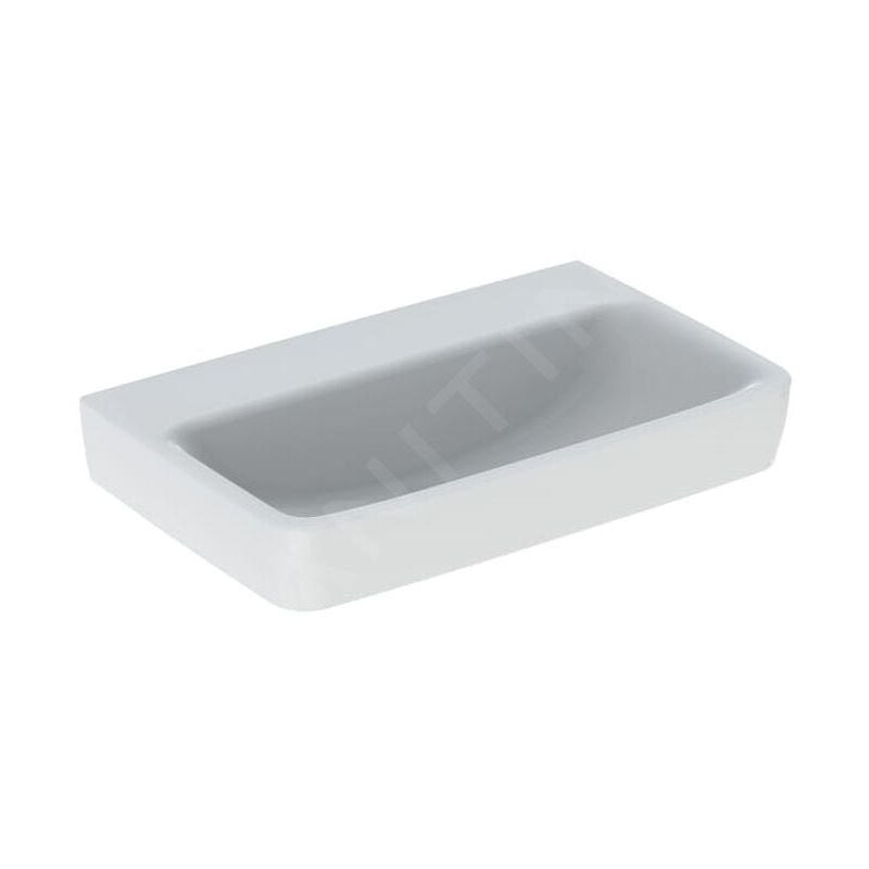 Selnova Compact - Lavabo 650x400 mm, sans trop-plein, sans trou pour robinetterie, blanc 501.893.00.7 - Geberit