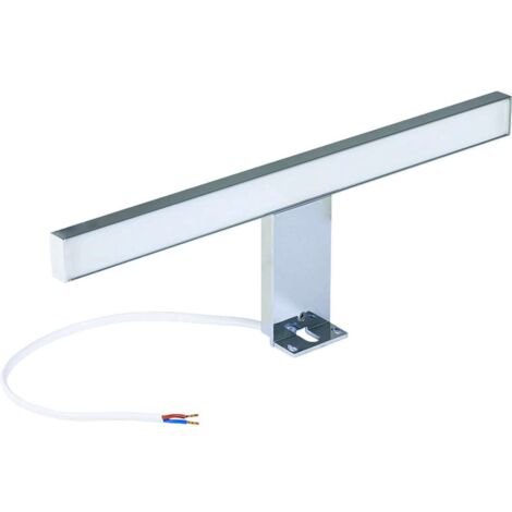 Geberit Selnova Square - Luminaire sur meuble, longueur 300 mm, chrome 501.280.00.1