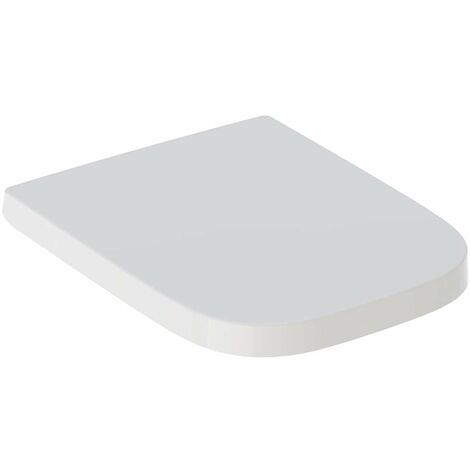 Geberit Selnova Square - WC Sitz, Duroplast, Softclose, Weiß 501.557.01.1