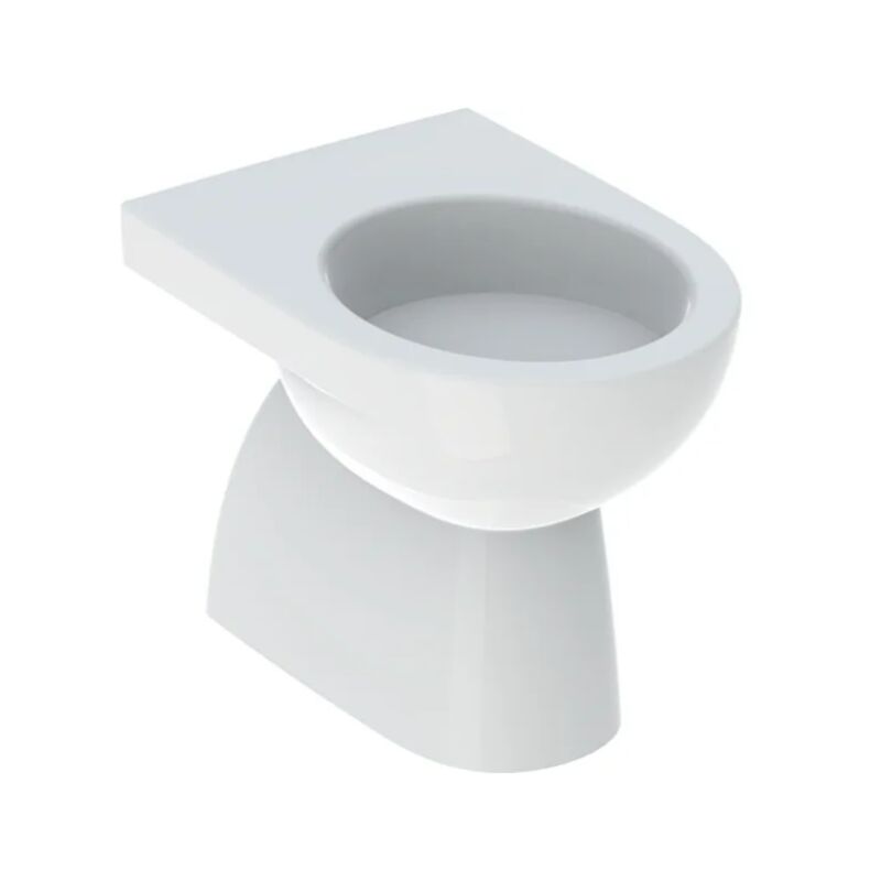 Vaso A Pavimento 35.8x53.5 Bianco Lucido Geberit Selnova Senza Copr...