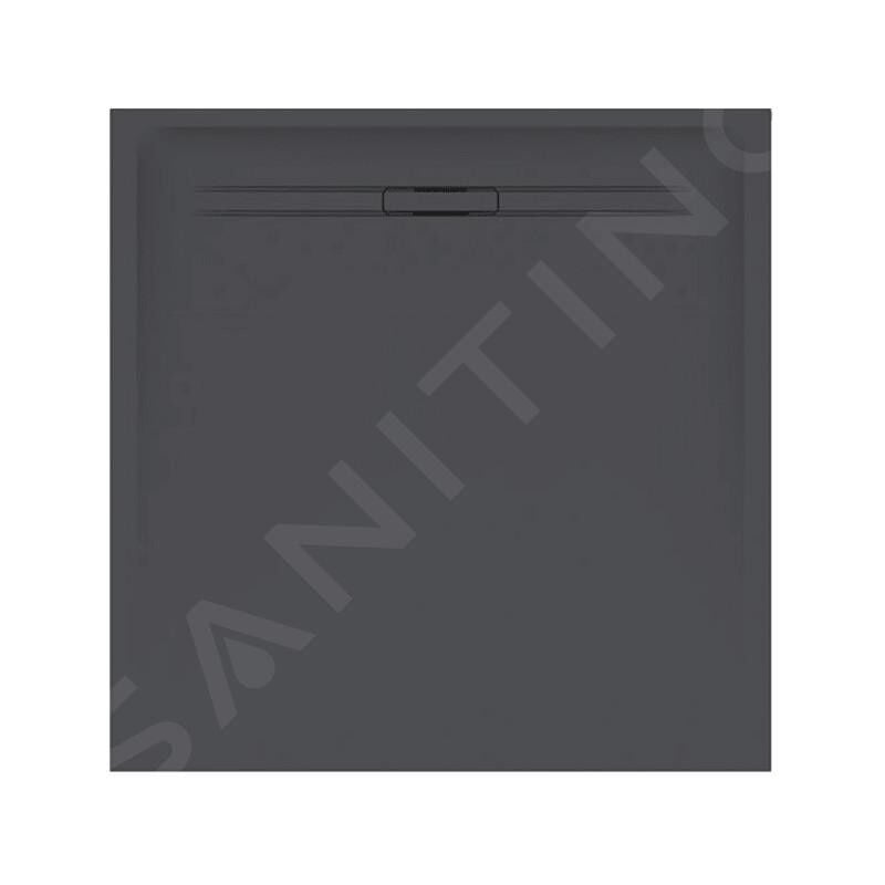 Sestra - Receveur de douche 800x800 mm, graphite 550.292.00.2 - Geberit