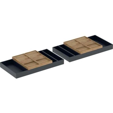 Geberit Set Schubladeneinsätze für obere Schublade Breite 135 cm,