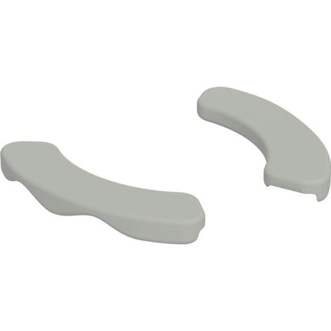 Geberit Set Sitzauflagen für WC, Achatgrau