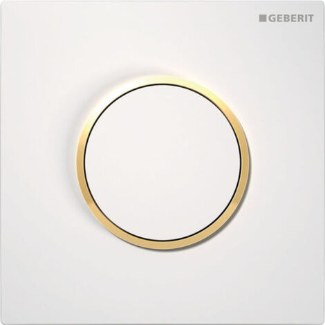 Geberit Sigma 10 Piastra di attivazione per orinatoio tipo 10, bianco (116.015.KK.1)