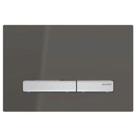 Geberit Sigma 50 115788DW2 black jais RAL9005, for double chase