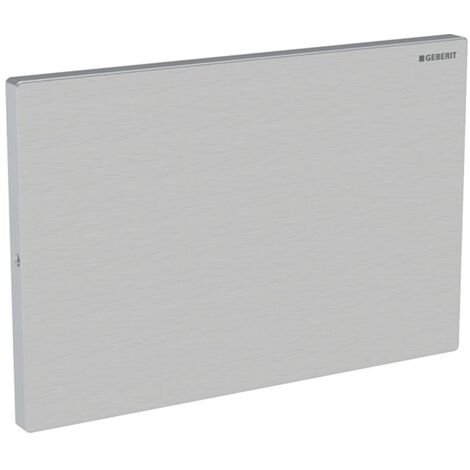 Geberit Sigma Abdeckplatte verschraubbar gebürstet, easy-to-clean