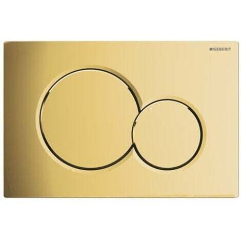 SJQKA Geberit Sigma01 - Sigma01 release plate, galvanized brass 115.770.DT.5