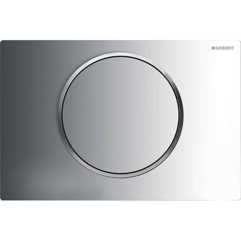 Geberit Sigma10 - Plaque de déclenchement SIGMA10, chrome 115.758.KH.5
