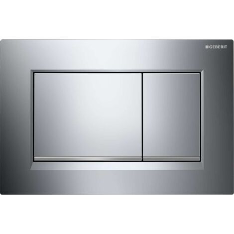 Geberit Sigma20 Plaque de déclenchement pour rinçage double