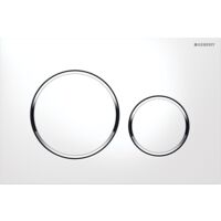 Geberit Sigma20 Plaque de déclenchement pour rinçage double
