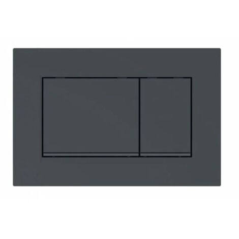 Geberit Sigma30 - Betätigungsplatte, 2 Mengenspülung, schwarz matt/schwarz matt 115.883.16.1