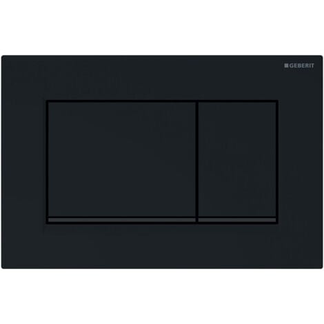 Geberit Sigma30 Dual Flush Plate - Black