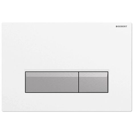 Geberit Sigma40 Mit Geruchsabsaugung Weiss Chrom Alu Geburstet