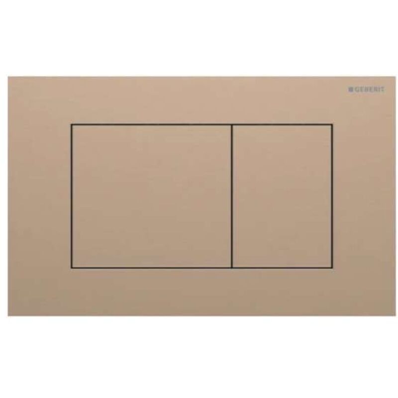 Geberit Sigma40 - Wc-betätigungsplatte, Easy To Clean, Rotgold Gebürstet 115.629.qb.1