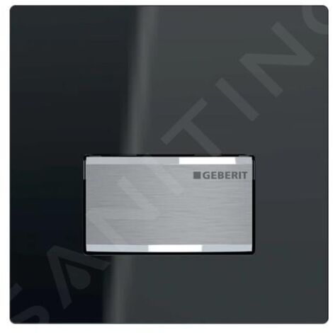 Geberit Sigma50 - Commande du rinçage d'urinoir, chrome / lave 116.016.JK.5