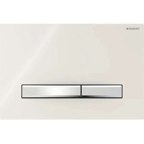 Geberit Sigma50 - Pulsador de descarga, cromo/gris arena 115.788.JL.2