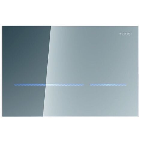 Geberit Sigma80 Betätigungsplatte für 2-Mengen-Spülung, eckig,