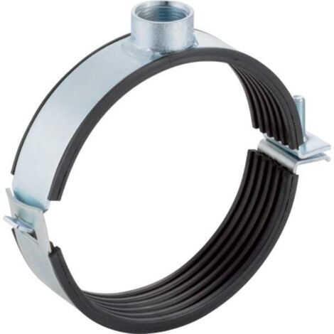 Geberit Silent db20 Rohrschelle gedämmt, mit Gewindemuffe G 1" di 178mm, G 1″
