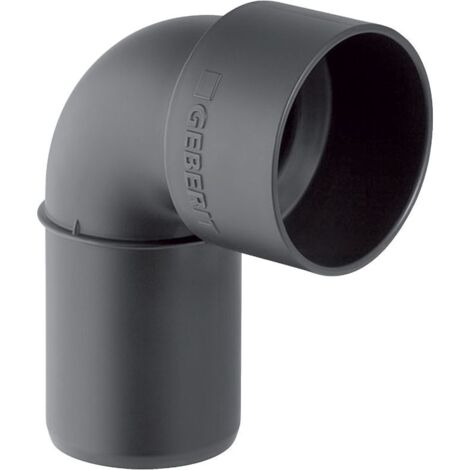 Geberit Silent-PP Anschlussbogen 90 Grad Außendurchmesser Außendurchmesser 50mm, d1 46mm