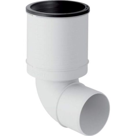 Geberit Silent-PP Boden WC-Abgangsbogen d110 390593111