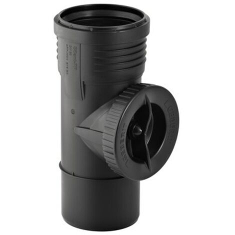 GEBERIT Silent Pp Braga Ispezione 90° Gtre Ø160Mm Con Guarnizone - 390.727.14.1