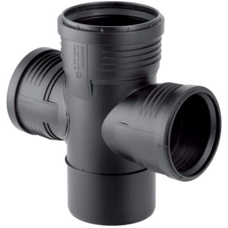 Geberit Silent-PP Dérivation 87,5° double, 390.665.14.1