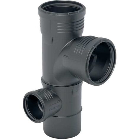 Geberit Silent-PP Kombi-Eckabzweig MAX 87,5 Grad, links, DN100/90/50