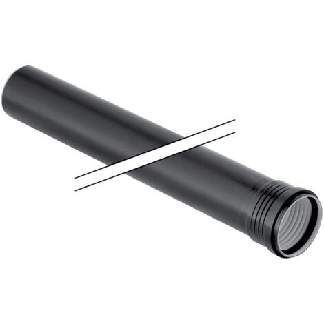 Geberit Silent-PP Rohr mit Muffe Außendurchmesser 75mm, Länge 25cm