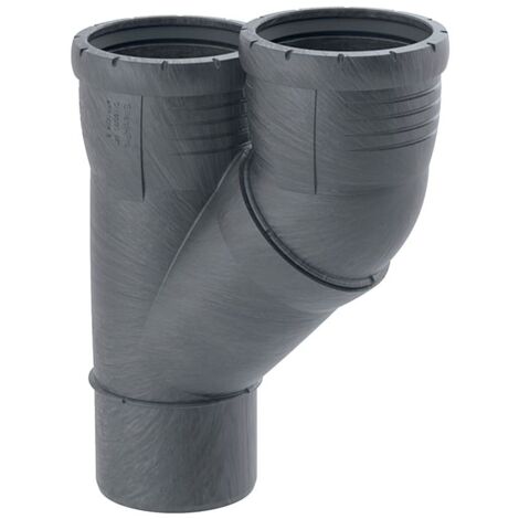 Geberit Silent-Pro Parallelabzweig 45°,  DN 100 / 90, 393.551.14.1