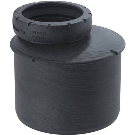 GEBERIT Silent-Pro Riduzione Eccentrica Ø90X50 Polipropilene - 393.472.14.1