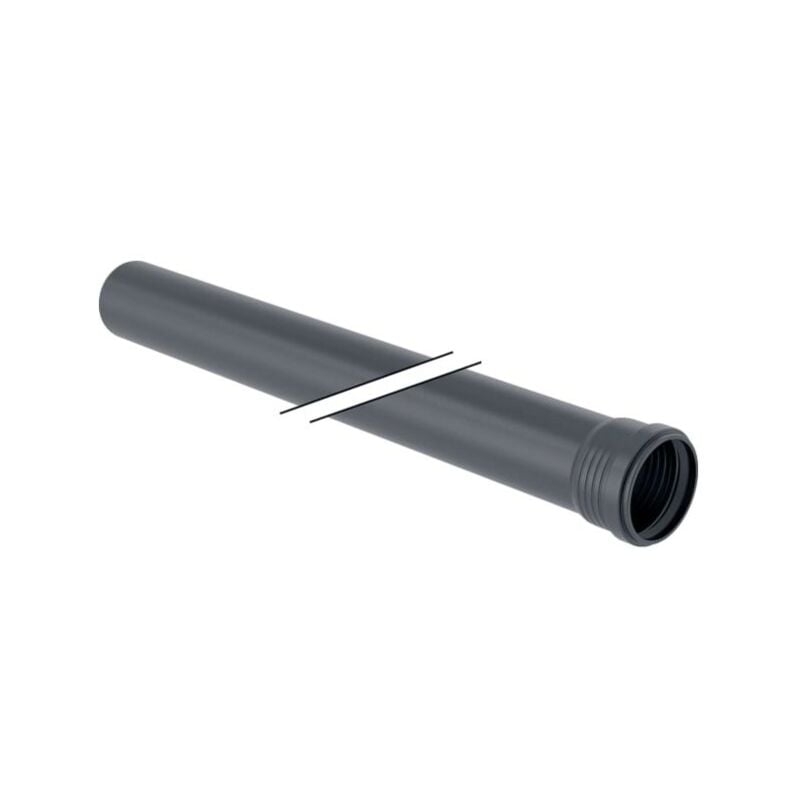 Geberit - Silent Pro tuyau 393504141 dn 100, 1000 mm, avec douille