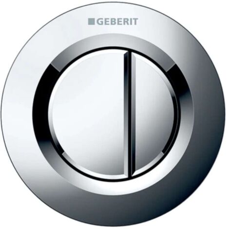 Geberit Sistemas de descarga de WC - Control de descarga a distancia, tipo 01, cromo brillante 116.043.21.1