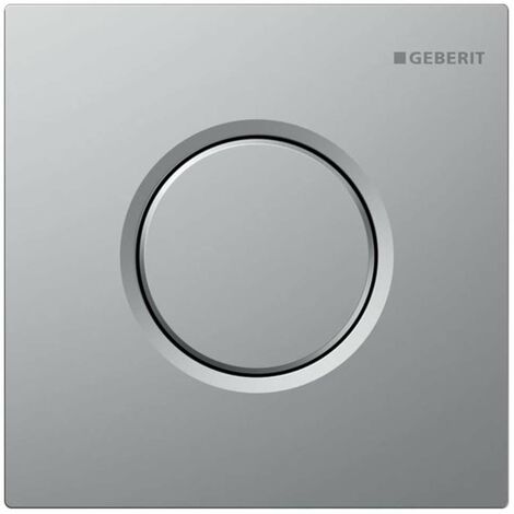 Geberit Sistemi di risciacquo - Comando di risciacquo pneumatico per urinali tipo 01, cromo opaco 116.011.JQ.5
