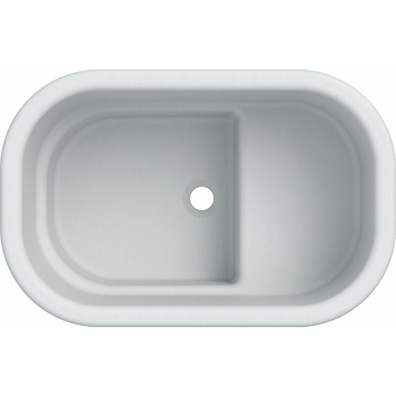 

Plato de ducha sentado hecho de Varicor, blanco alpino, - 407730016 - Keramag