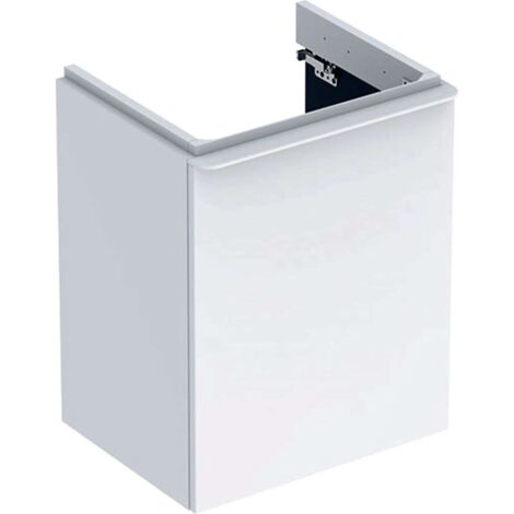 Geberit Smyle Mueble de lavabo con enjuague manual cuadrado,