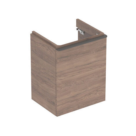 Geberit Smyle Mueble de lavabo con enjuague manual cuadrado,