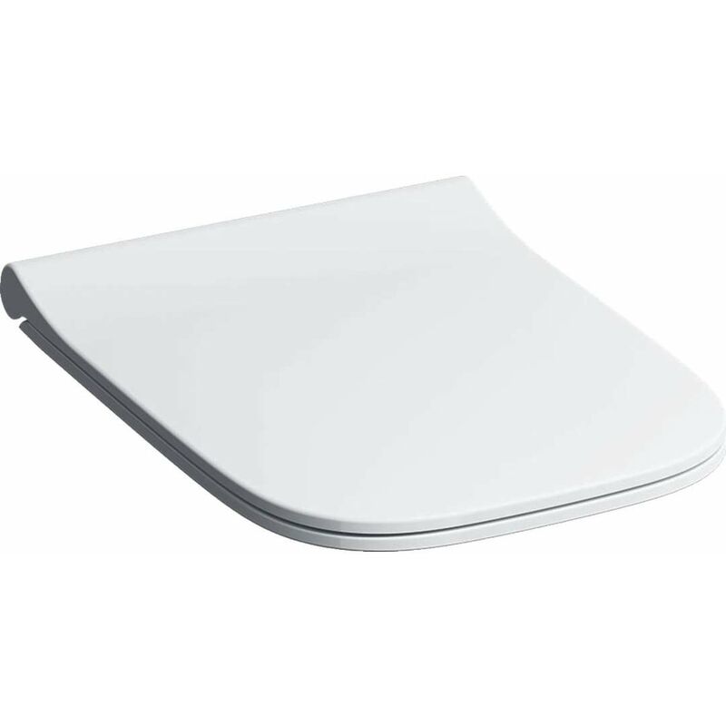 Geberit - Siège de wc Smyle Slim avec couvercle, sandwich,