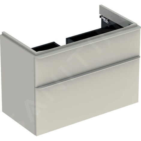 Geberit Smyle Square armoire sous lavabo, 500354, 884x617x470mm,