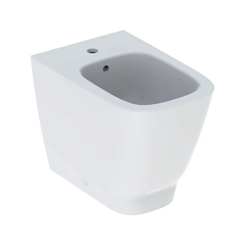 Bidet au sol 35x54 blanc brillant - Geberit Smyle Square