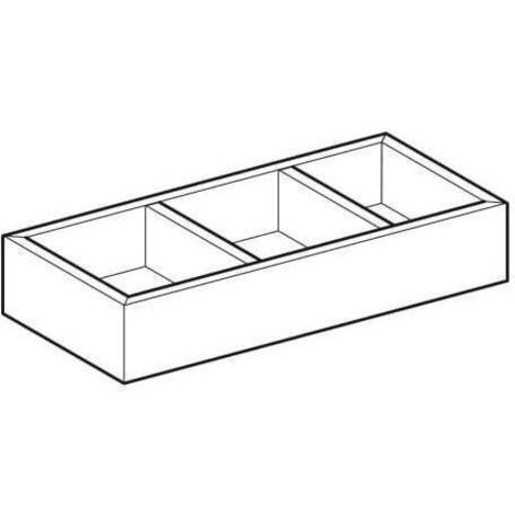 Geberit Smyle Square Schubladeneinsatz, 500677, 32,3x5,9x15 cm,