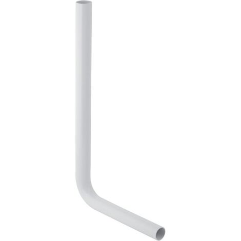Geberit Spülbogen 90 Grad halbhochhängend Außendurchmesser 50mm, X1 35cm, Manhattan