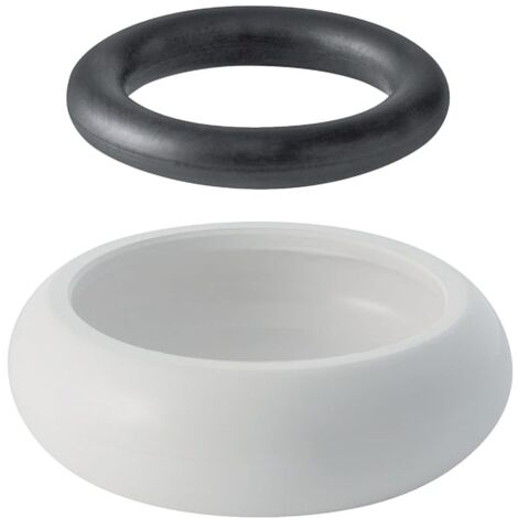 Geberit Spülbogenaußenverbinder Außendurchmesser 44mm, Alpinweiß