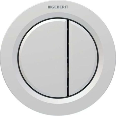 Geberit Spülsysteme - Fernbetätigung, pneumatisch, 2-Mengen-Spülung, Chrom matt 116.050.JQ.1