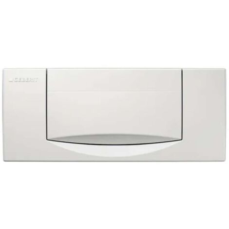 Geberit Spülsysteme - WC-Betätigungsplatte 300T, weiß 115.333.11.1