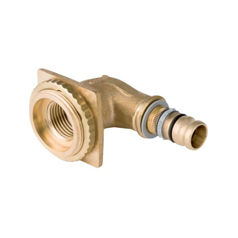 Mepla angle de raccordement 601276005 16 mm x Rp 2000 /2, 90°, pour réservoir à encastrer, bronze - Geberit