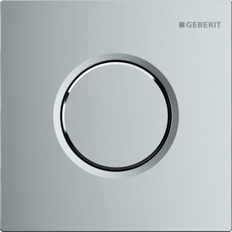 Geberit Systèmes de chasse d’eau - Commande pneumatique pour urinoir, type 01, chrome 116.011.21.5