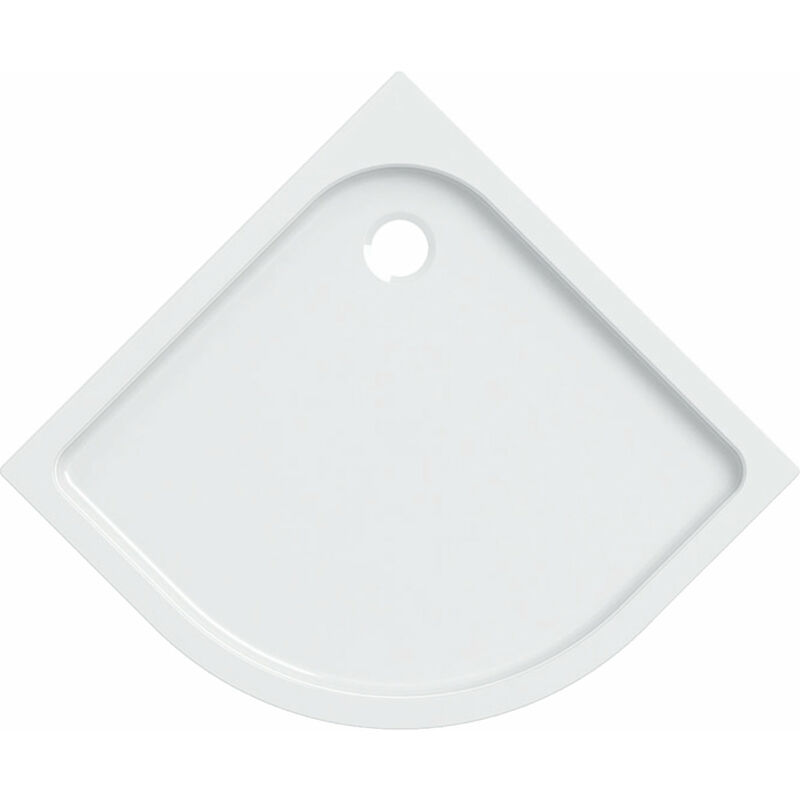 

Geberit Tala plato de ducha de esquina redonda, brillante/ blanco - 662440000